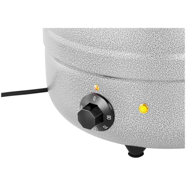 Royal Catering Elektrisk soppkittel - 10 L - Stål - Silverbeläggning