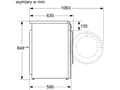 Pikkukuva 3 / 5: Bosch washer dryer WNA13401PL washer dryer