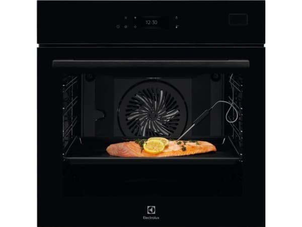 Electrolux EOB8S39WZ, Keskikokoinen, 70 L, Grilli, Nopea, Musta, Painikkeet, Kosketus, Etu musta