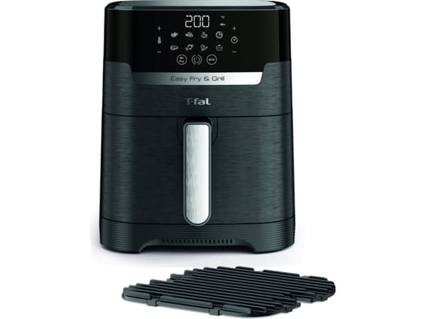 Tefal Easy Fry & Grill EY5058, Varmluftsfritös, 4,2 l, 80 ° C, 200 ° C, 6 personer, 60 min