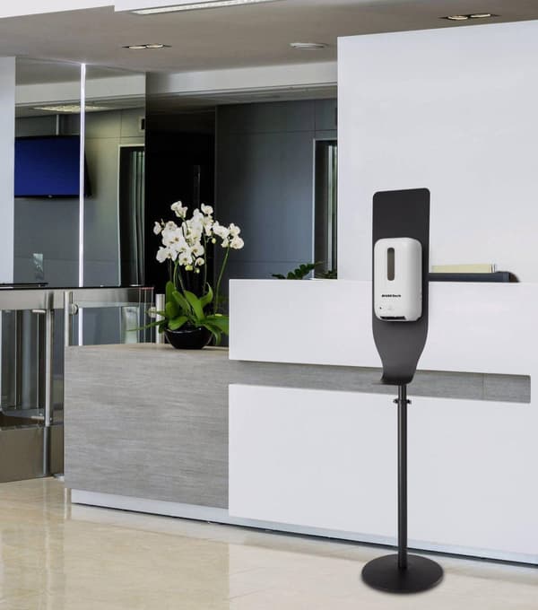 Basetech BT-2338740 Sæbedispenserstativ Sort