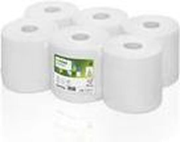 Wepa Comfort multirulle, 2-lags, 138m centerfremføring, pakke med 6 ruller
