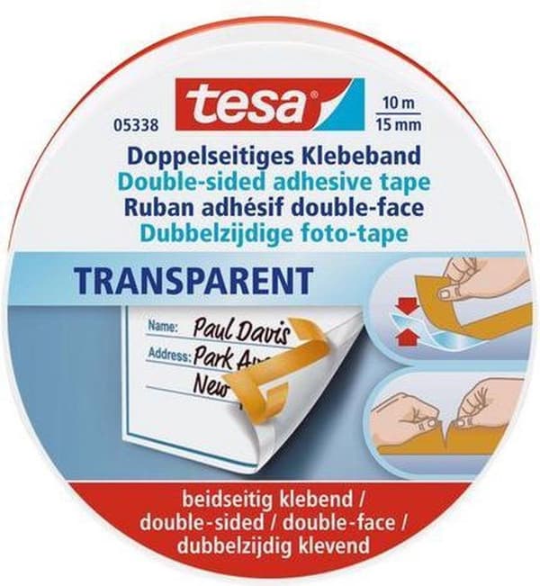 Tesa dubbelsidig fototejp 5338
