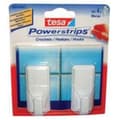 Miniatyrbillede 8 af 11: Tesa Powerstrips Kroge Classic Large - Hvid - 2 stk