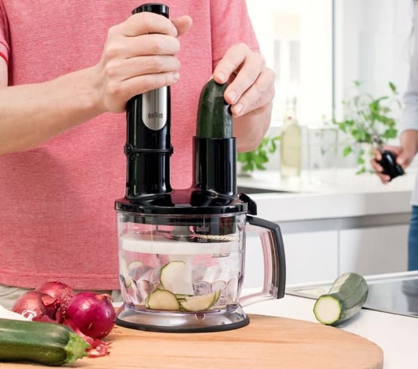 Braun MultiQuick 7X - MQ 7087X - Stavblender - Sort