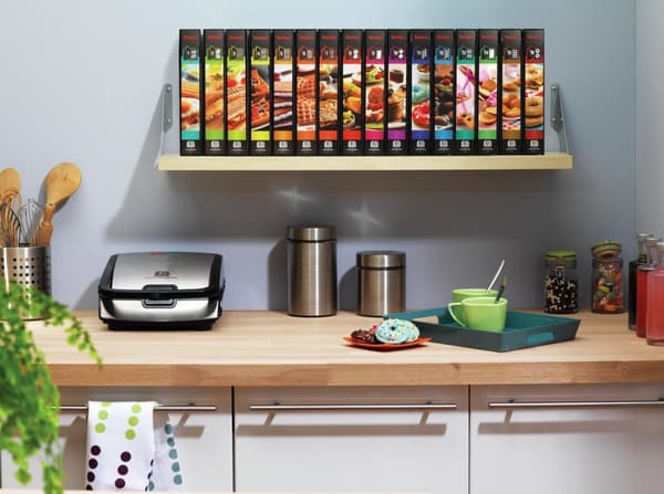 Tefal SW852D12 - Smörgåsjärn - Rostfritt stål