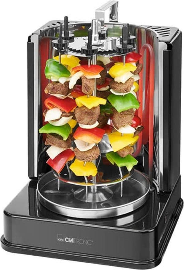 Clatronic DVG 3686 - Vertikal Multi Grill - Gyros grill - Kebabgrill
