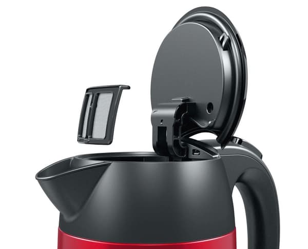 Bosch TWK3P424 vedenkeitin 1,7L 2400W punainen/musta