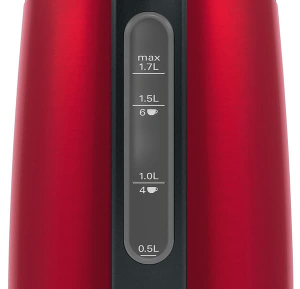 Bosch TWK3P424 vedenkeitin 1,7L 2400W punainen/musta