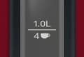 Pikkukuva 8 / 10: Bosch TWK3P424 vedenkeitin 1,7L 2400W punainen/musta