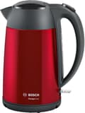 Pikkukuva 1 / 10: Bosch TWK3P424 vedenkeitin 1,7L 2400W punainen/musta