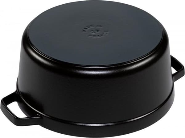 Staub - Kasserolle Rund 26cm Sort