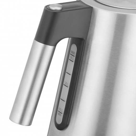 WMF 04.1331.0011 vattenkokare 1,6 l 3000 W Svart, Rostfritt stål