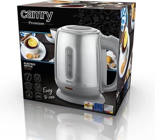 Metall Mini vattenkokare - 1,2 liter CR 1278 Camry