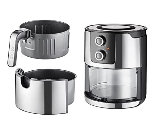 UNOLD 58655 HOT AIR FRYER XL terveelliseen paistamiseen, grillaukseen, ruoanlaittoon, paistamiseen, kuivaamiseen ja moneen muuhun. - täysin ilman öljy