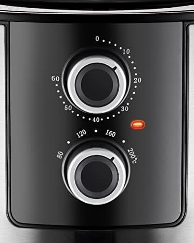UNOLD 58655 HOT AIR FRYER XL terveelliseen paistamiseen, grillaukseen, ruoanlaittoon, paistamiseen, kuivaamiseen ja moneen muuhun. - täysin ilman öljy