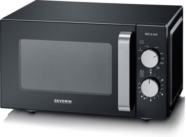 Severin MW 7762 - Vapaasti seisova mikroaaltouuni - musta