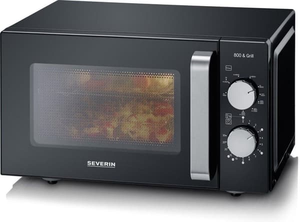 Severin MW 7762 - Vapaasti seisova mikroaaltouuni - musta