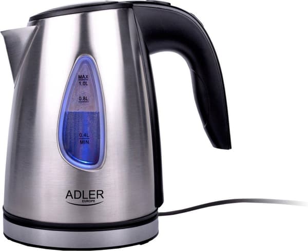 Adler AD 1203 - Vedenkeitin - johdoton - ruostumaton teräs - 1,0 L