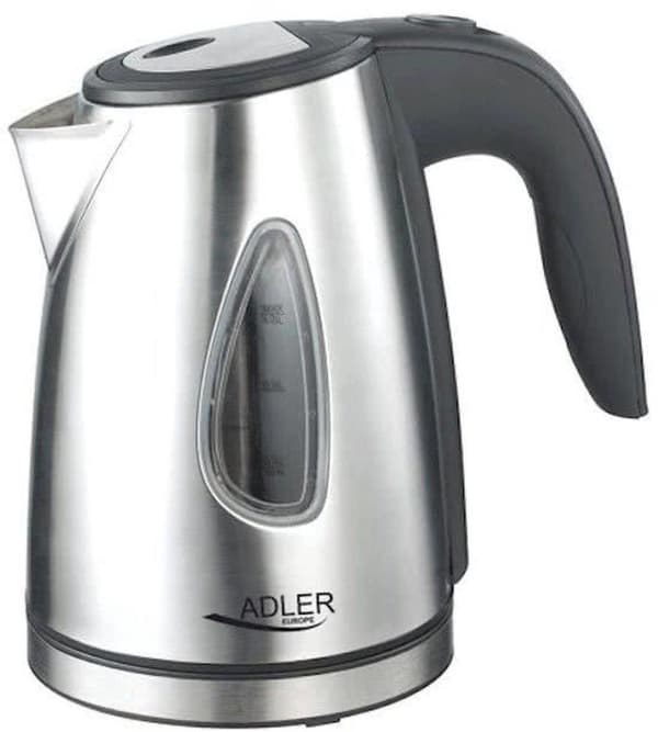 Adler AD 1203 - Elkedel - ledningsfri - rustfrit stål - 1,0 L