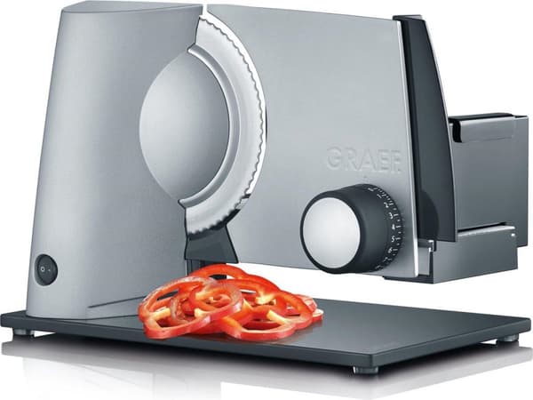 Graef S 32000 Elektrisk 170W aluminiumsskæremaskine i rustfrit stål