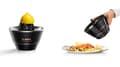 Miniatyrbillede 2 af 6: Bosch MCP72GPB Plast, Rustfrit stål Sort, Transparent citrus juicer