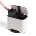 Miniatyrbillede 2 af 8: Brabantia Bo Skraldespand - 11 + 23 l - Hvid