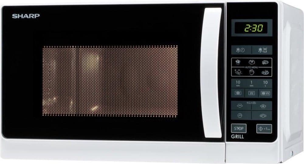 Sharp R-642 WW - Mikrovågsugn - Grill