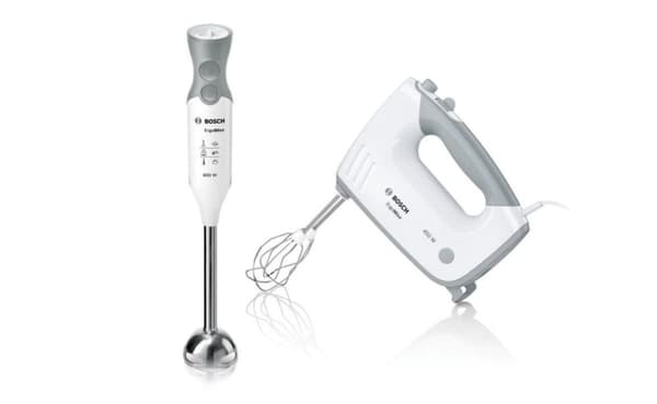 Bosch MFQ36460 ErgoMixx - Sekoitin - Sisältää sekoituskulhon - Valkoinen