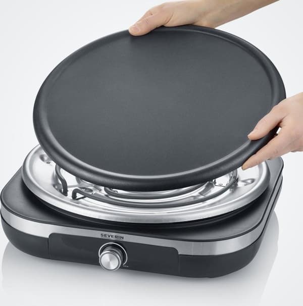 Severin CM 2199 - Crepes Maker - 1500W justerbar - Svart