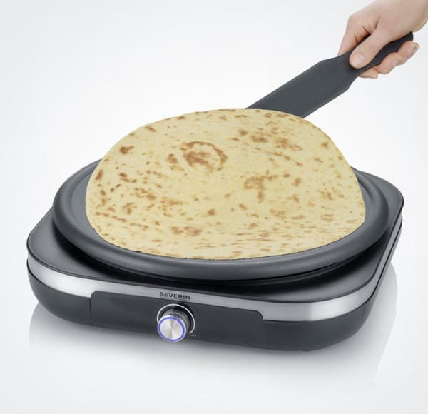 Severin CM 2199 - Crepes Maker - 1500W justerbar - Svart