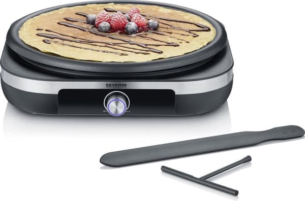 Severin CM 2199 - Crepes Maker - 1500W justerbar - Svart
