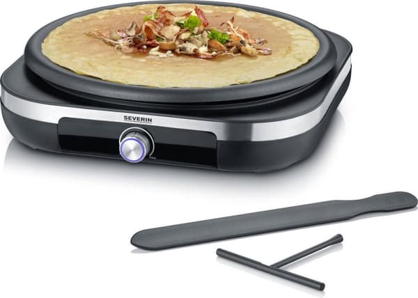 Severin CM 2199 - Crepes Maker - 1500W justerbar - Svart