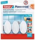 Miniatyrbillede 7 af 10: Tesa Powerstrips Small Oval - Hvid 3 stk