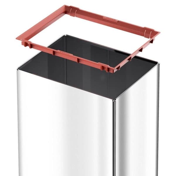 Hailo Big-Box Swing L Papperskorgen - 35 l - med rostfritt stål