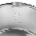 Miniatyrbillede 4 af 6: ZWILLING TrueFlow 4-delt grydesæt i rustfrit stål med hældefunktion Induktionssikker sølv