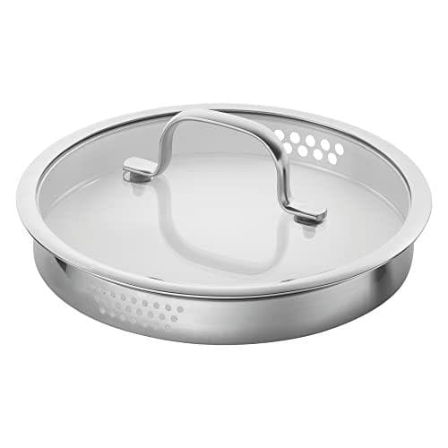 ZWILLING TrueFlow 4-delt grydesæt i rustfrit stål med hældefunktion Induktionssikker sølv