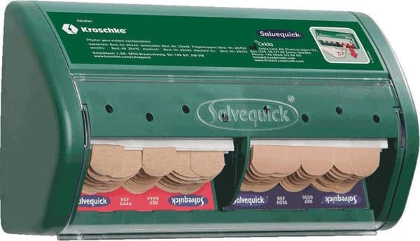 Gipsdispenser med plaster