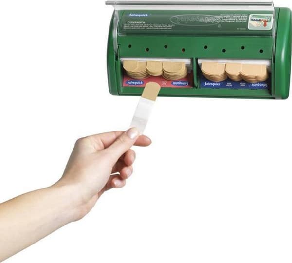 Gipsdispenser med plaster