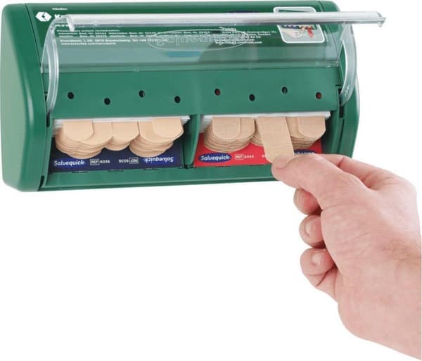 Gipsdispenser med plaster