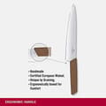 Miniatyrbillede 3 af 6: Victorinox 6.9010.20G køkkenkniv i rustfrit stål 1 stk. udskæringskniv (V-6.90 10.20G)