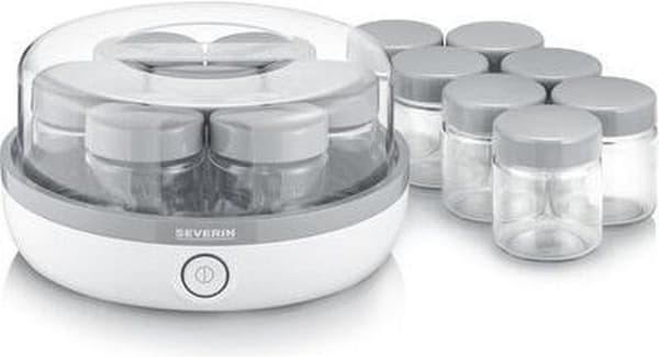 Severin 3518 Yoghurtmaskine Hvid, Grå