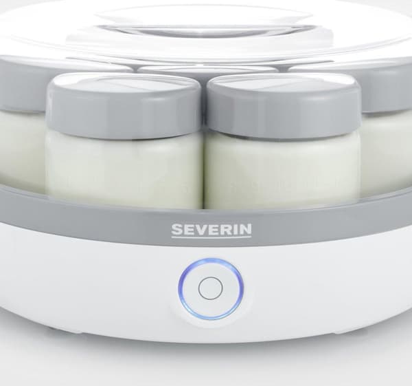 Severin 3518 Yoghurtmaskine Hvid, Grå