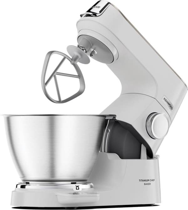 Kenwood KVC65.001WH Titanium Chef Baker - Foodprocessor - Hvid