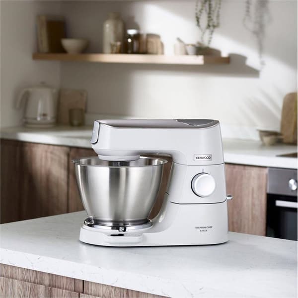 Kenwood KVC65.001WH Titanium Chef Baker - Foodprocessor - Hvid