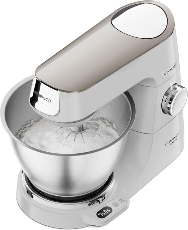 Kenwood KVC65.001WH Titanium Chef Baker - Foodprocessor - Hvid