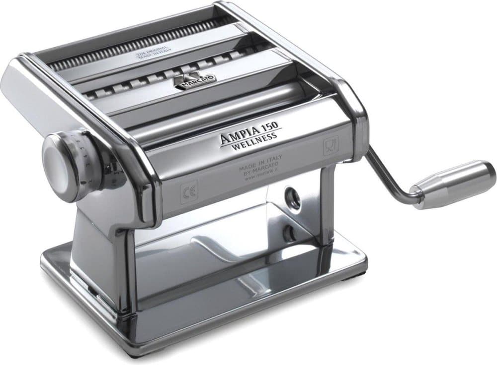 Marcato Ampia klassisk pastamaskin - 3 typer av pasta