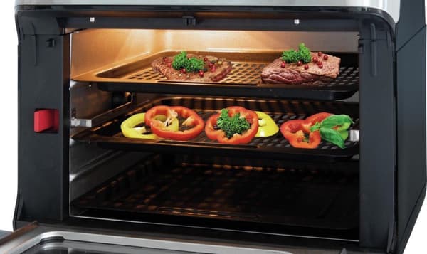 ProfiCook PC-FR 1200 H Single 11 l Fritstående 1500 W Airfryer Sort, Rustfrit stål
