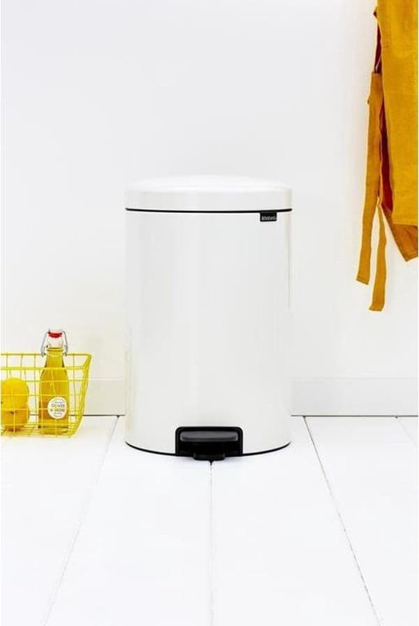 Brabantia newIcon Roskakori - 20 l - Valkoinen