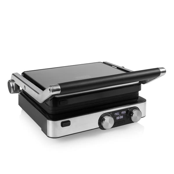 Princess 117310 Digital Grill Master Pro - Kontaktgrill - 2 justerbare termostater - Digitalt kontrolpanel
